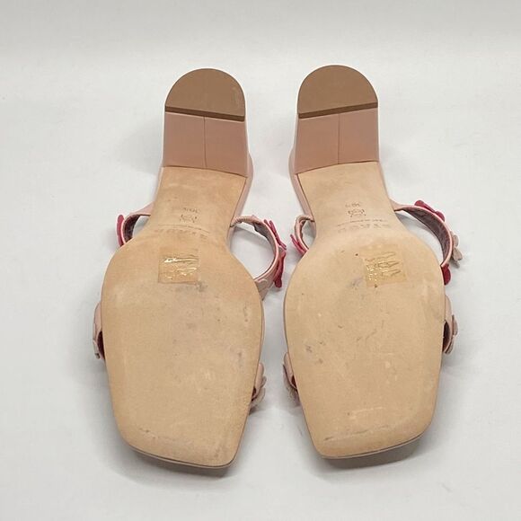 STAUD Floral Leather Sandals size 36.5 - Picture 10 of 11